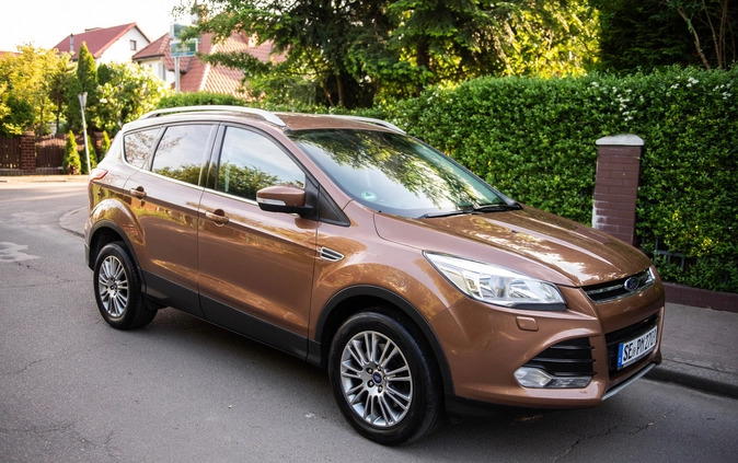 Ford Kuga cena 45900 przebieg: 159000, rok produkcji 2014 z Szczecin małe 781